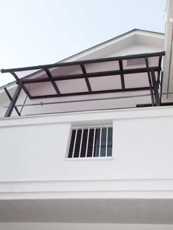 テラス屋根取付工事